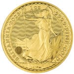 Złota Brytyjska Britannia 1 oz złota