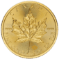 Złota moneta Kanadyjski Liść Klonowy 1 uncja 2024 – awers i rewers Liść Klonnowy Canada Krakó KupSZTABKI Starowiślna Złote monety Kraków