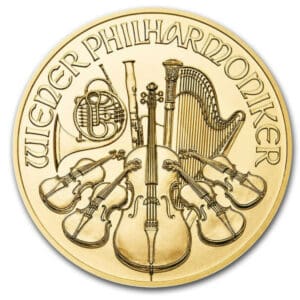 Złoty Wiedeński Filharmonik 1 oz złota