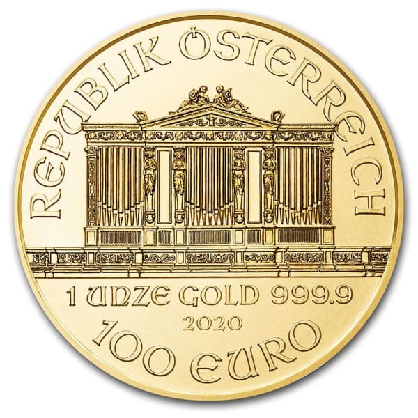 Złoty Wiedeński Filharmonik 1 oz złota