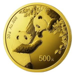 Złota moneta Chińska Panda 30 g 2023 Dwie pandy 500 Yuanów Złote Monety Kraków Starowiślna KupSZTABKI Chinska Panda 2023 1