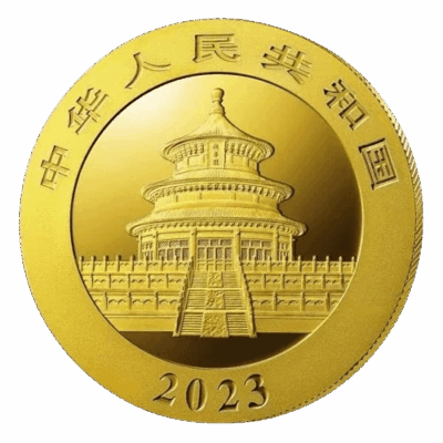 Złota moneta Chińska Panda 30 g 2023 Dwie pandy 500 Yuanów Złote Monety Kraków Starowiślna KupSZTABKI Chinska Panda 2023 1