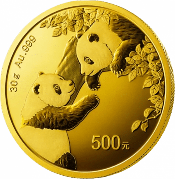 Złota moneta Chińska Panda – Rok 2023 30 g