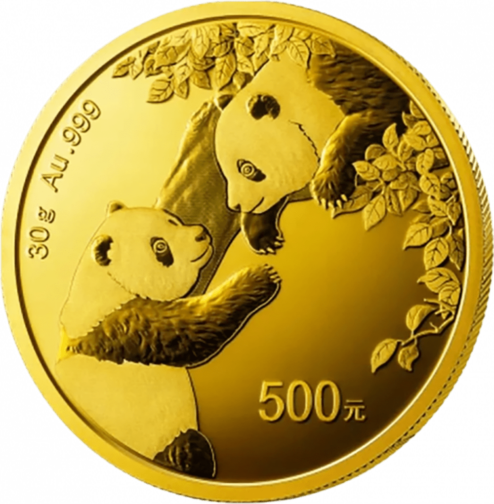 Złota moneta Chińska Panda – Rok 2023 30 g