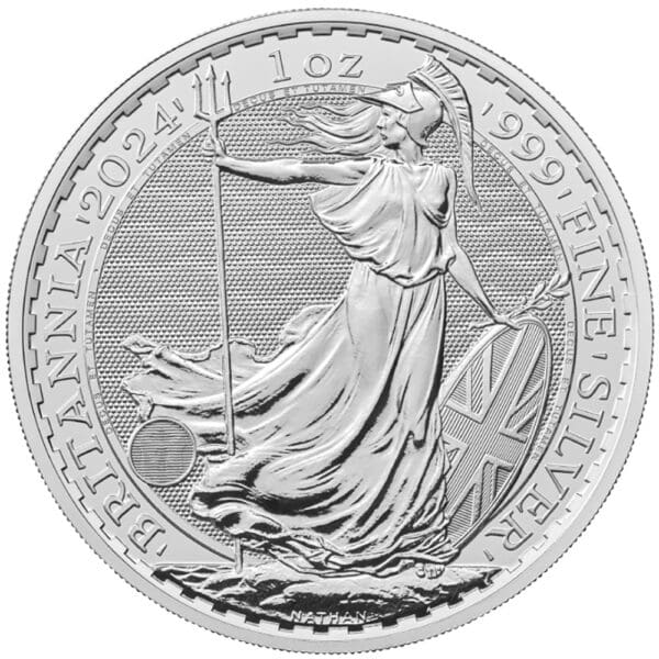 Srebrna moneta Brytyjska Britannia 1 oz