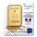 Sztabka Złota - SAAMP - 50 g