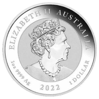 Na awersie monety znajduje się wizerunek królowej Elżbiety II, zaprojektowany przez Jody'ego Clarka. Portret jest otoczony napisem "ELIZABETH II", "AUSTRALIA" oraz "1 DOLLAR".
