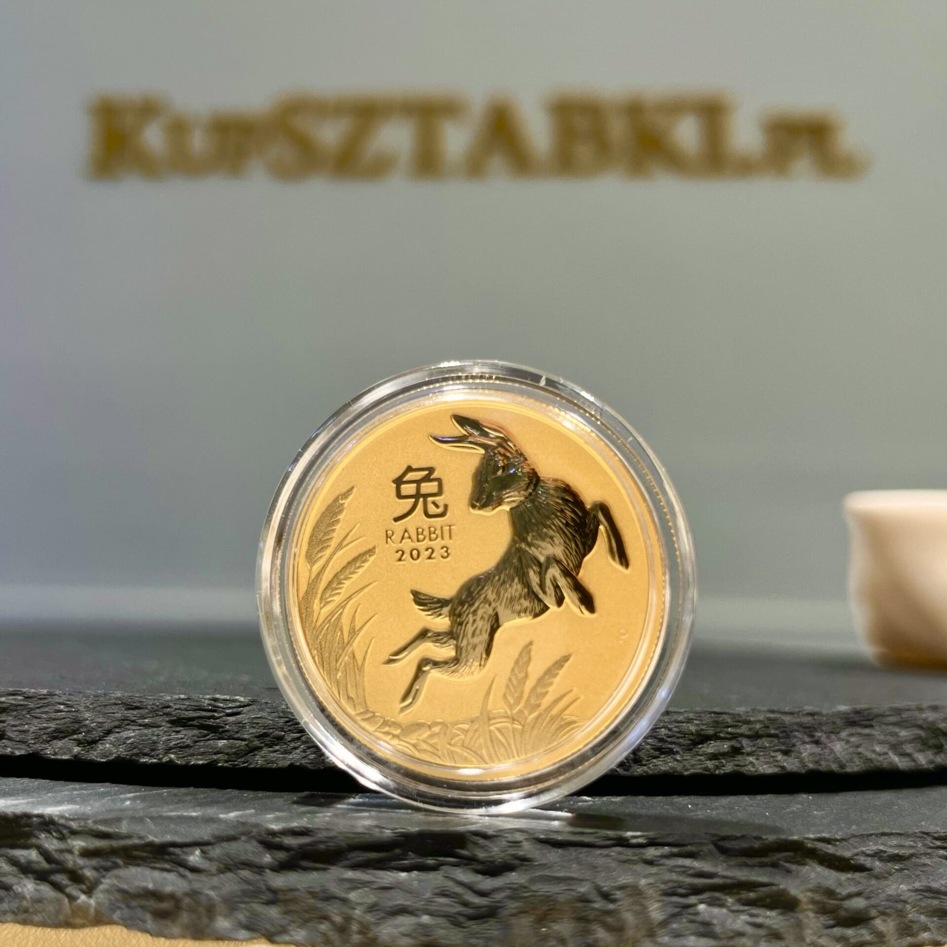 Złota moneta Rabbit 2023 1oz Kraków złoto inwestycyjne KupSZTABKI Kraków