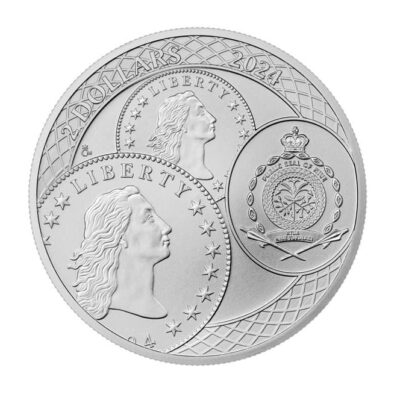 Srebrna moneta Tolar/Dollar 2024 – Niue – 1 oz Ag 999 – Czech Mint – połączenie walut Mennica Kraków Srebrna moneta KupSZTABKI Niue 2024 - Tolar Dollar Ag 999 1 oz BU capsule