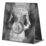 Srebrna moneta Knights of the Past 2023 Malta 1 oz Ag 9999 – rycerze zakonu maltańskiego, blisterpack i certyfikat