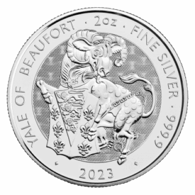 Srebrna moneta Kraków Bestie Tudorów 2023 2oz Starowiślna Kraków 1