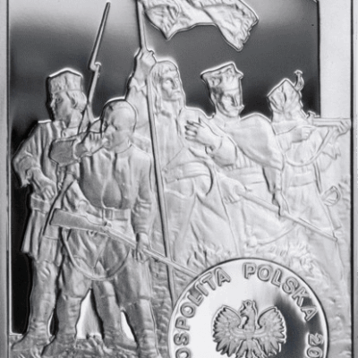 Srebrna moneta Artur Grottger 20 zł 2010 – awers i rewers, moneta kolekcjonerska NBP Srebrne monety Kraków Artur Grottger 20zł 2010 Kraków Starowiślna KupSZTABKI.pl Rzeczpospolita Polska