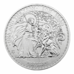 Srebrna moneta Una and The Lion 2022 – 2 oz Ag 999 – St. Helena – księżniczka Una i lew, limitowana edycja