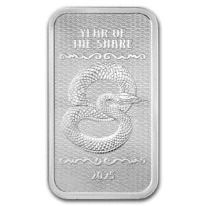 Sztabka srebra 5 oz PAMP Year of the Snake 2025 Ag 999 Sztabka srebra Kraków Tanie srebro Kraków starowiślna silver bar 5 oz KupSZTABKI.pl