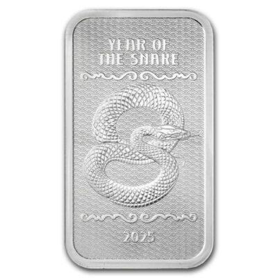 Sztabka srebra 5 oz PAMP Year of the Snake 2025 Ag 999 Sztabka srebra Kraków Tanie srebro Kraków starowiślna silver bar 5 oz KupSZTABKI.pl