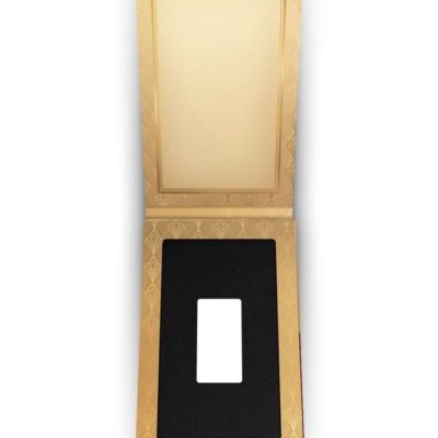 Opakowanie na sztabkę Blister okolicznościowy Congratulations na złotą lub srebrną sztabkę – elegancki prezent na gratulacje