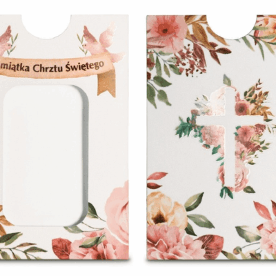 Blister okolicznościowy Pamiątka Chrztu Świętego na złotą lub srebrną sztabkę – elegancki prezent na Chrzest Opakowanie na sztabkę blister okolicznościowy Pamiątka Chrztu Świętego Kraków Starowiślna KupSZTABKI
