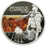 Srebrna moneta Famous Battles in History: Cannae 216 BC - 1 oz - The Perth Mint Australia Srebrna moneta Kraków famous battles in History 1oz srebro Kraków Starowiślna Srebrne monety KupSZTABKI Tavalau 2009 1 dollar The Perth mint Australia