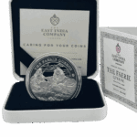 Srebrna moneta Una and The Lion 2023 St. Helena – 1 oz Ag 999 w etui kolekcjonerskim z certyfikatem