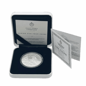 Srebrna moneta Una and The Lion 2023 St. Helena – 1 oz Ag 999 w etui kolekcjonerskim z certyfikatem