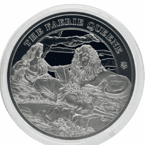 Srebrna moneta Una and The Lion 2023 St. Helena – 1 oz Ag 999 w etui kolekcjonerskim z certyfikatem