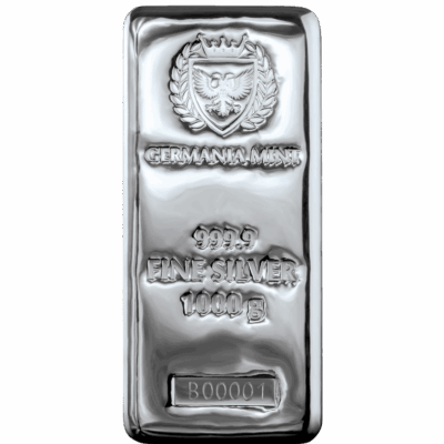 Sztabka srebra 1000g KupSZTABKI Kraków Starowiślna