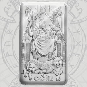 Sztabka srebra 10 oz Odin The Royal Mint x Germania Mint Ag 9999