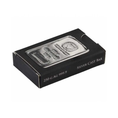 Sztabka srebra 250 g Germania Mint Ag 9999