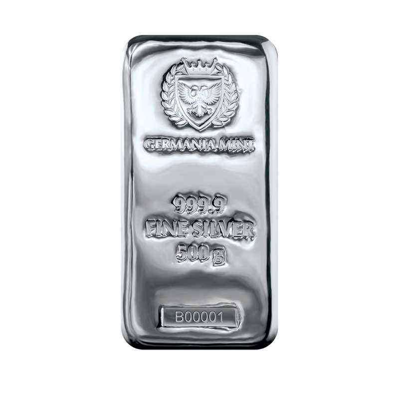 Sztabka srebra Kraków Starowiślna KupSZTABKI 500g 999 Germania Mint 3 Sztabka srebra 500 g Germania Mint Ag 9999 Sztabka srebra Kraków Starowiślna KupSZTABKI 500g 999 Germania Mint
