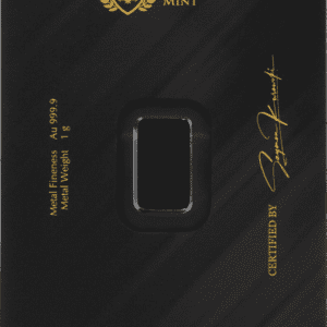 Sztabka złota 1 g Germania Mint – inwestycyjne złoto w eleganckim opakowaniu Sztabka złota 1g Kraków KupSZTABKI Starowiślna Gold Bar Tanie złoto Kraków