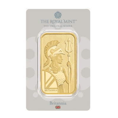Złota sztabka 50 g The Royal Mint Britannia – KupSZTABKI.pl Kraków Starowiślna