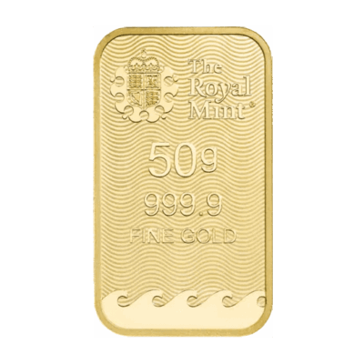 Złota sztabka 50 g The Royal Mint Britannia – KupSZTABKI.pl Kraków Starowiślna