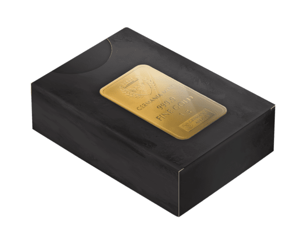 Germania Mint Gold MultiBar 100 x 1 g - sztabka złota 999.9 w plastikowym opakowaniu