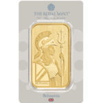 Złota sztabka 100 g The Royal Mint Britannia – KupSZTABKI.pl Kraków Starowiślna