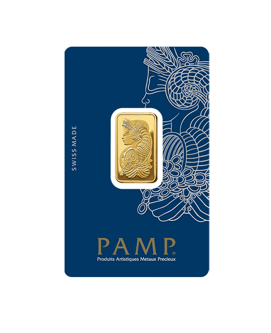 Złota sztabka 10g PAMP Suisse Au 999.9 w Certipacku