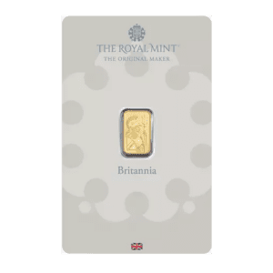 Złota sztabka 1 g The Royal Mint Britannia – KupSZTABKI.pl Kraków Starowiślna