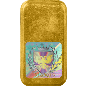 Sztabka złota Germania Mint 1 oz w opakowaniu ochronnym, wysokiej czystości Au 999.9