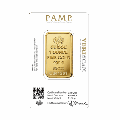 Złota sztabka PAMP 1 oz Au 999.9 – KupSZTABKI.pl Kraków Starowiślna