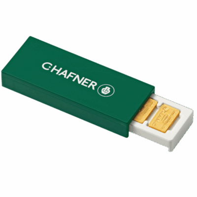 Złota sztabka 25x1g SmartBox Hafner - KupSZTABKI.pl Kraków Starowiślna