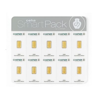 Sztabki złota Kraków Smartpack Czekolada 10 x 2 g Starowiślna KupSZTABKI KRAKÓWgold-bar-au9999-hafner-smartpack-10x2g 2