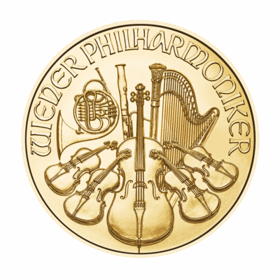Złota moneta Wiener Philharmoniker 1/4 oz 2025 – Münze Österreich – KupSZTABKI.pl Kraków Starowiślna
