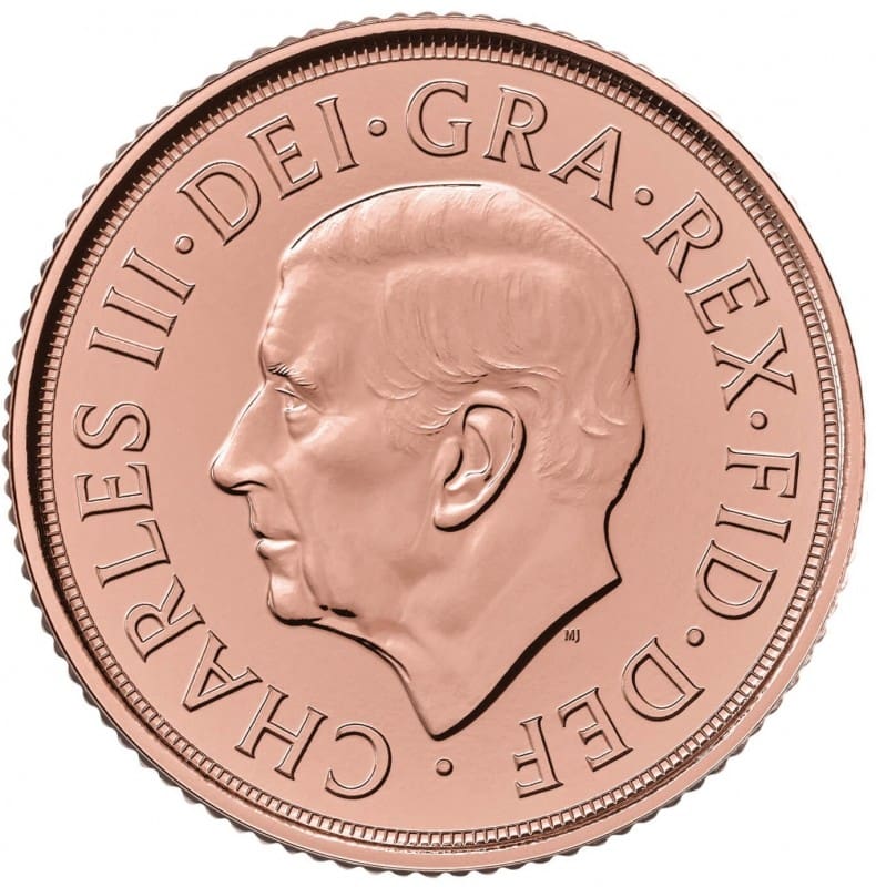 Złota moneta The Sovereign 2025 – Royal Mint – KupSZTABKI.pl Kraków Starowiślna