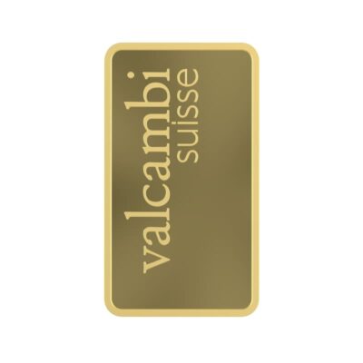 Sztabka złota 1 g Valcambi Au 999,9 w certipacku