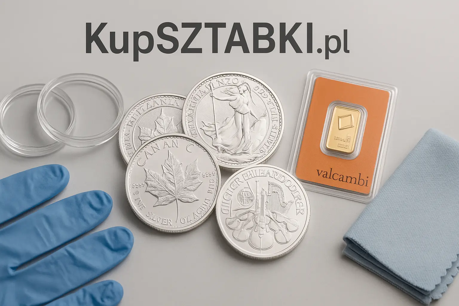 Budżet 1000 zł – monety srebrne 1 oz, opcjonalnie 1 g złota i akcesoria – Kraków Starowiślna KupSZTABKI