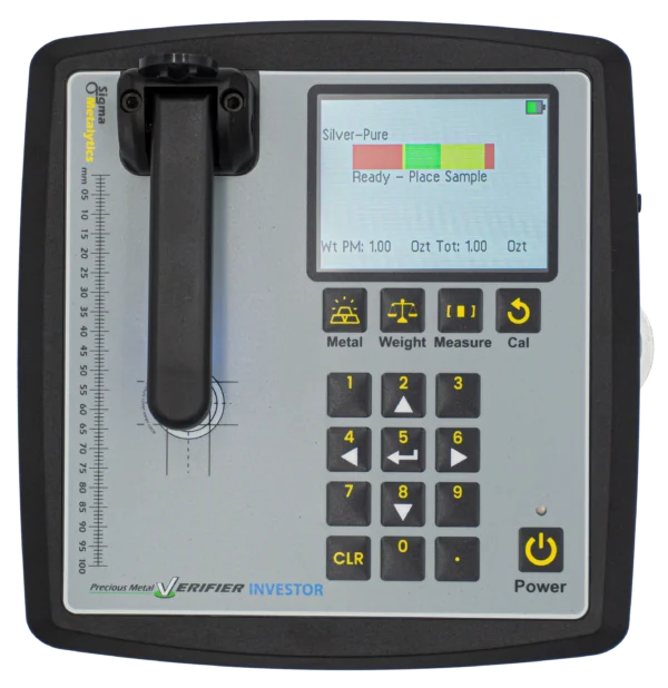 Precious Metal Verifier Investor Sigma Metalytics PMV Investor – bezinwazyjny tester monet i sztabek