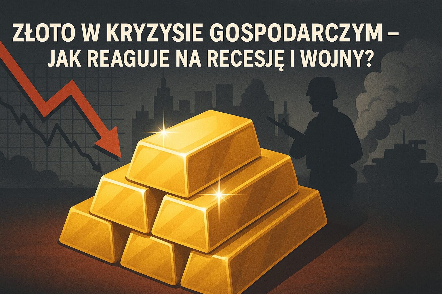 Złoto w kryzysie gospodarczym – jak reaguje na recesję i wojnę?