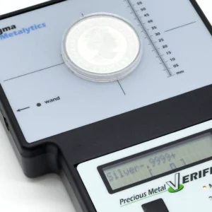 Test srebrnej monety przy użyciu PMV Original w sklepie KupSZTABKI.pl