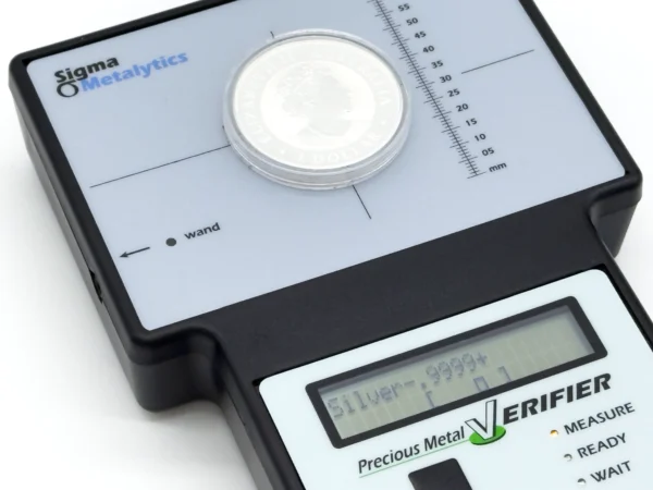 Test srebrnej monety przy użyciu PMV Original w sklepie KupSZTABKI.pl