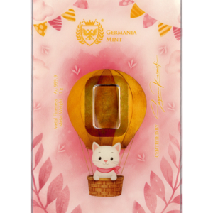 Sztabka złota 1 g Germania Mint New Born Girl Au 999,9
