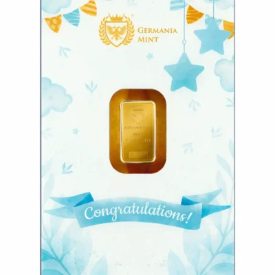 Złota sztabka 1g od Mennicy Kraków